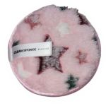 Large Reusable Make Up Remover Pad -pink Stars