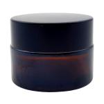 15ML Amber Glass Jar With Black Lid And Shive 35MM