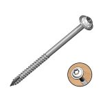 2.5" Pocket Screws Washer-head Coarse T20 - 50PCS 5206