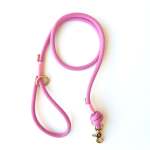 Luxury Rope Dog Lead - Pink
