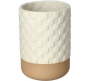 Ceramic Toothbrush Holder Brown