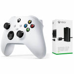 Xbox Microsoft Series Wireless Controller White With Play & Charge Kit