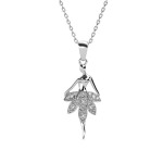 DESTINY Pixie Ballerina Necklace With Swarovski Crystals