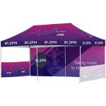 3M Ovation Sublimated Gazebo 6M 1 Long Full-wall Skin 2 Short Half-wall Skins