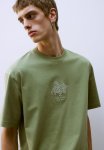 Loose Fit Printed T-Shirt - Green & Grow