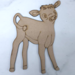 Wood Farmyard Calf