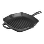 Le Creuset Sign Skillet Grill Square Matt Black 26CM