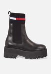 Tommy Hilfiger Tjw Flatform Chelsea Sock - Black