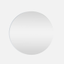 Emerging Creatives Float Frameless Round Mirror - 90CM