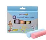 Marlin Kids Colour Chalk Jumbo 6'S