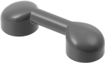 Parts Bar 1 X 3 With 2 Stud Receptacles Radio Handle Phone Handset 6190 - Dark Bluish Grey