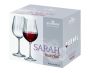 Bohemia Crystal Sarah Waterfall Red Wine Glasses 520ML 6PK