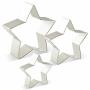 3 Pieces Cookie Cutter Set - Stainless Steel