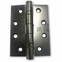 Black Door Hinges - 100 X 75MM - Ball Bearing