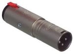 3 Pin Xlr Male To 6.3MM Mono Female With Lever - 3 Pin Xlr Male To 6.3MM Stereo Female With Lever