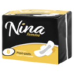 Femme Body Shaped Winged Unscented Maxi-pads 8 Pack