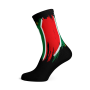 Sa Splash Crew Socks - Large / Black