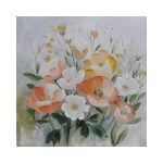 Oil Painting – Flowers Peach Hue