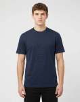 Ben Sherman 3D Embossed Bear 260G Navy T-Shirt - XXL Blue