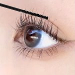 1PC Black Mascara With Fine And Small Brush Head Slender Curling Thick Lengthening Create Sunflower Eyelashes Waterproof And Swe