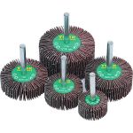 5 Piece Aluminium Oxide Flap Wheel Set 6.0MM Shank