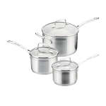 Scanpan Impact 3PC Saucepan Set