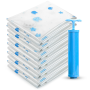 9-PACK Vacuum Storage Bags With Pump Space Saving Bags For Clothes