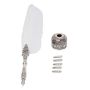 White Fountain Pen Set Compatible With Vintage Ink
