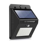 LED Solar Powered LED Wall Light With Night Sensor