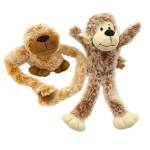 Plush Fluffly Pull Thru Monkey