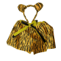 Tiger Tutu Set Age 3-6