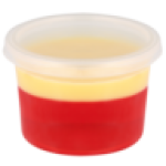 Red Jelly & Custard Desserts