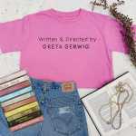 Written And Directed By Greta Gerwig T-Shirt
