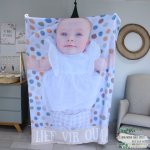 Fleece Blanket Photo Blanket
