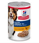 Hills 370G Can Of Mature 7+ Wet Food For Dogs With Chicken