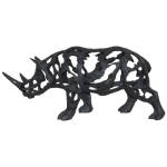 Black Rhino Sculpture