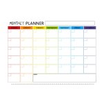 Magnetic Colour Coded Monthly Planner