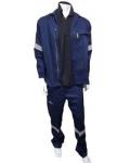 100% Cotton D59 Fern Green Flame Retardant Conti Jackets With Reflective – Sans 1387 & Sans 1434-1