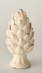 White Ceramic Artichoke – 24X13CM
