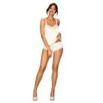 Obsessive - Prima Neve Top & Panty White S m
