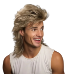 Mullet Wig