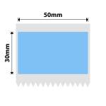 NB703 - - B1 B21 B3S B4 - 50X30MM - 230 Blue Labels