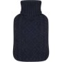 Clicks Knitted Hot Water Bottle Blue