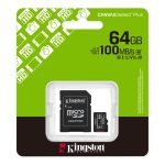 Kingston Canvas Select Plus Microsd Memory Card 64GB