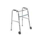 Folding Rollator Walking Frame FS912L With Front Wheels