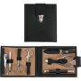 Leather Manicure Set L 56071 F N Black