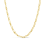 Broadway Jewellers - 9CT Yellow Gold - Figaro 1+1 Link Chain - 50CM
