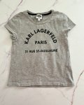 Karl Lagerfeld Paris Grey T Shirt 5Y