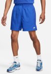 Nike Club Men's Woven Flow Shorts - Game Royal white