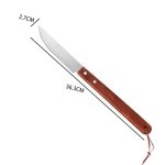 Bbq Grill Braai Knife Stainless Steel For Camping & Outdoor 35CM